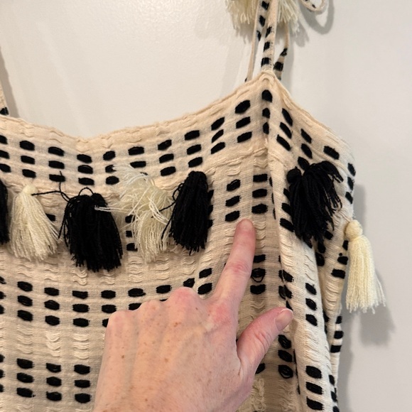 Tessora Lola Tassel Midi Dress, Size Small - Picture 6 of 12